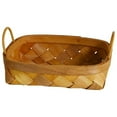 thumbnail image 1 of Panier de Rangement Portable en Rotin Fait Main avec Poignée, 1 of 12