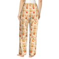 thumbnail image 3 of Balery Fall Leaves print Women's Pajama Pants,Ultra Lightweight Pjs,Lounge Pant-X-Large, 3 of 9