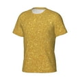 thumbnail image 3 of Rocae Gold Shiny for Men's Moisture-Wicking Crew Tee - T-Shirt for Sports, Outdoor Activities, and Casual WearX-Large, 3 of 9