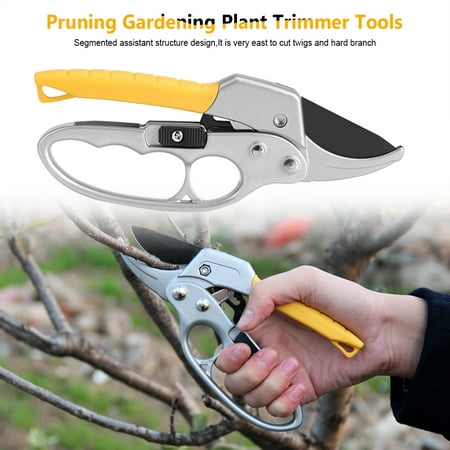 High Carbon Steel Pruning Shears Cutter Gardening Plant Scissor Branch Pruner Trimmer Tools, Garden Scissors, Fruit Tree Pruning