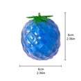 thumbnail image 3 of Pineapple Squishy Stress Relief Squeeze Toy with Blue Gel Beads, Squishy Sensory Fidget Toy for Kids Teens, Portable Calming Hand Toy for School Office Travel Party Favors, 3 of 8