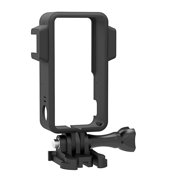 Carcasa de cámara de acción Estuche de marco protector a prueba de rasguños, práctico y duradero para DJI Action 2, cubierta de montaje de carcasa, accesorios para cámara de acción