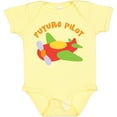 thumbnail image 3 of Inktastic Future Pilot Airplane Boys or Girls Baby Bodysuit, 3 of 5