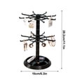 thumbnail image 2 of MesaSe Rotating Jewelry Display Stand Necklace Holder Jewelry Tree Bracelet Stand Display Organizer, 2 of 13