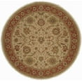 thumbnail image 2 of K2 Floor Style Soumak Ivory/Rust Hand Made Wool Area Rug, 2 of 2
