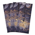 thumbnail image 3 of BZSMCE Kitchen Towels Creative Serene Lotus Pattern Durable Kitchen Towel, 3 of 7