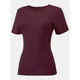 thumbnail image 2 of Short Sleeve T Shirts Women Summer Tops Crewneck Tees, 2 of 5