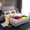Red Purple Yellow Green, variant on Castle Fairy Adults Snooker Billiards Twin Sheet Sets,Abstract Ball Game Bedding