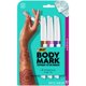 thumbnail image 1 of BodyMark BIC Marcador de Tatuaje Temporal con Punta Fina Mandala Colores Surtidos Pack de 3 Rotuladores + 3 Plantillas, 1 of 5