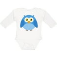 thumbnail image 3 of Inktastic Owl Bird Funny Gift Boys or Girls Long Sleeve Baby Bodysuit, 3 of 5