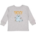 thumbnail image 3 of Inktastic Boo with Mummy Cat Boys or Girls Long Sleeve Toddler T-Shirt, 3 of 5