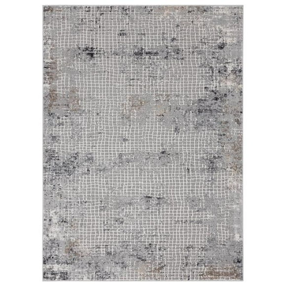 United Weavers of America 4540 20672 24 Austin Devine Grey Accent Rectangle Rug, 1 ft. 11 in. x 3 ft.