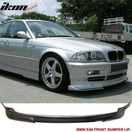 Ev6 Body - PU Fits 99-03 BMW E46 3-Series Coupe Urethane Front Bumper Lip Spoiler Body Kit