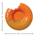 thumbnail image 6 of Nylabone Power Chew Donut Dog Chew Toy 70th Birthday Orange Pumpkin & Peanut Butter Large (1 Count), 6 of 15