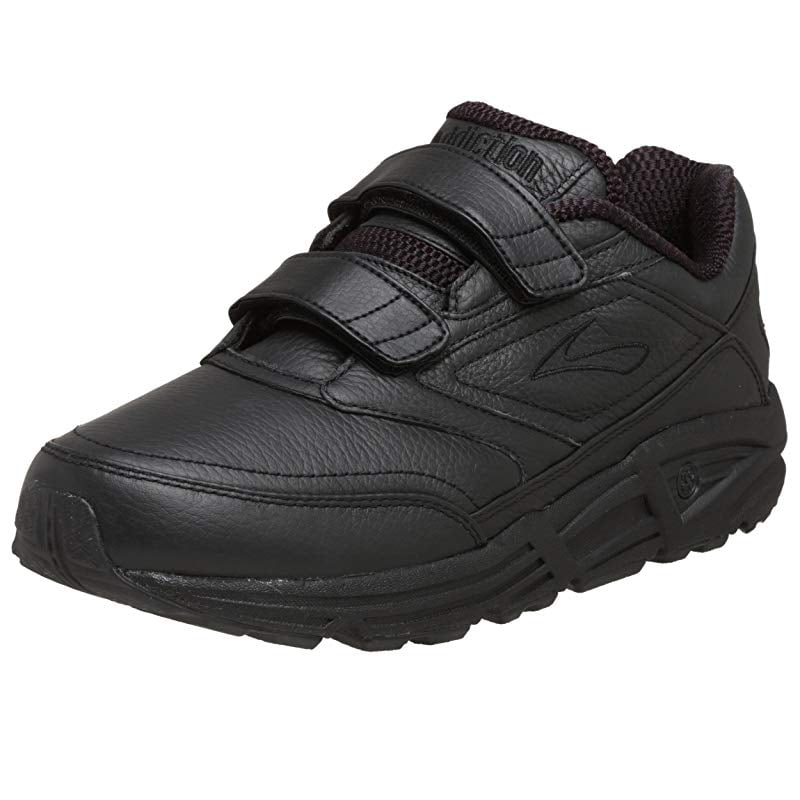 Brooks Men's Addiction Walker V-Strap Walking Shoe, Black, 14 D(M) US ...