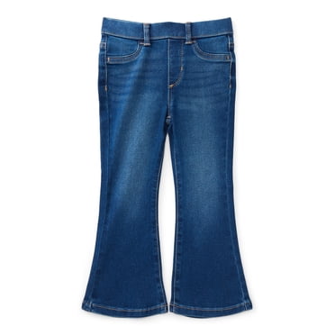 Wonder Nation Baby and Toddler Girls Flare Jegging Jeans, Sizes 12M-5T
