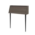 thumbnail image 1 of Bestar Skat 36W Secretary Desk in bark grey, 1 of 8
