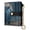 Stands In The Moon Night, variant on Small Wallet For Women Bifold Leather Pocket Coin Credit Card Holder With RFID Blocking Hummingbird