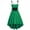 Green-05, variant on STETMN Women's Spaghetti Straps Tulle Dress Vintage Flower Short Formal Wedding Party Cocktail Dresses