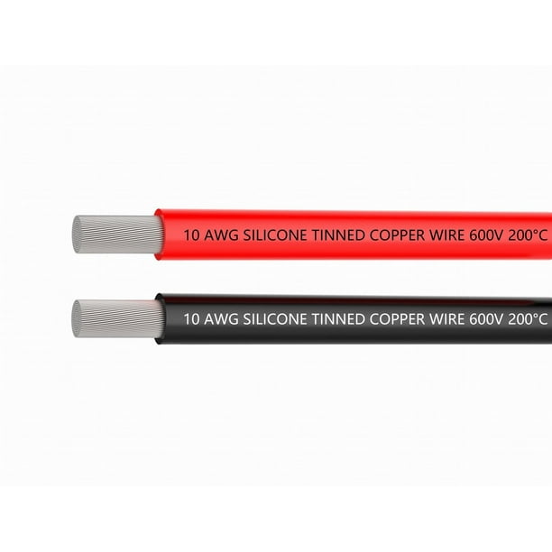 Alambre de 30 awg de núcleo sólido - 6 cables de puente de diferentes colores de 100 pies o 30 m cada uno, alambre de cobre estañado de calibre 30 PVC (OD: 0.60 mm) Kit de cables de