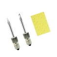 thumbnail image 1 of Qualitchoice Copper Soldering Iron Tips Kit Parts with Cleaning iron tip digital Sponge for E10 Interface Tip K, 1 of 9
