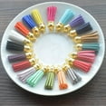 thumbnail image 2 of EOEMY 50 Pcs Mini Tassels Keychains Diy Pendant Jewelry Accessories, 2 of 9