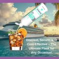thumbnail image 3 of ShampBooze Deluxe Cruise Flask Set 35.6oz by Smuggle Mug, 3 of 8