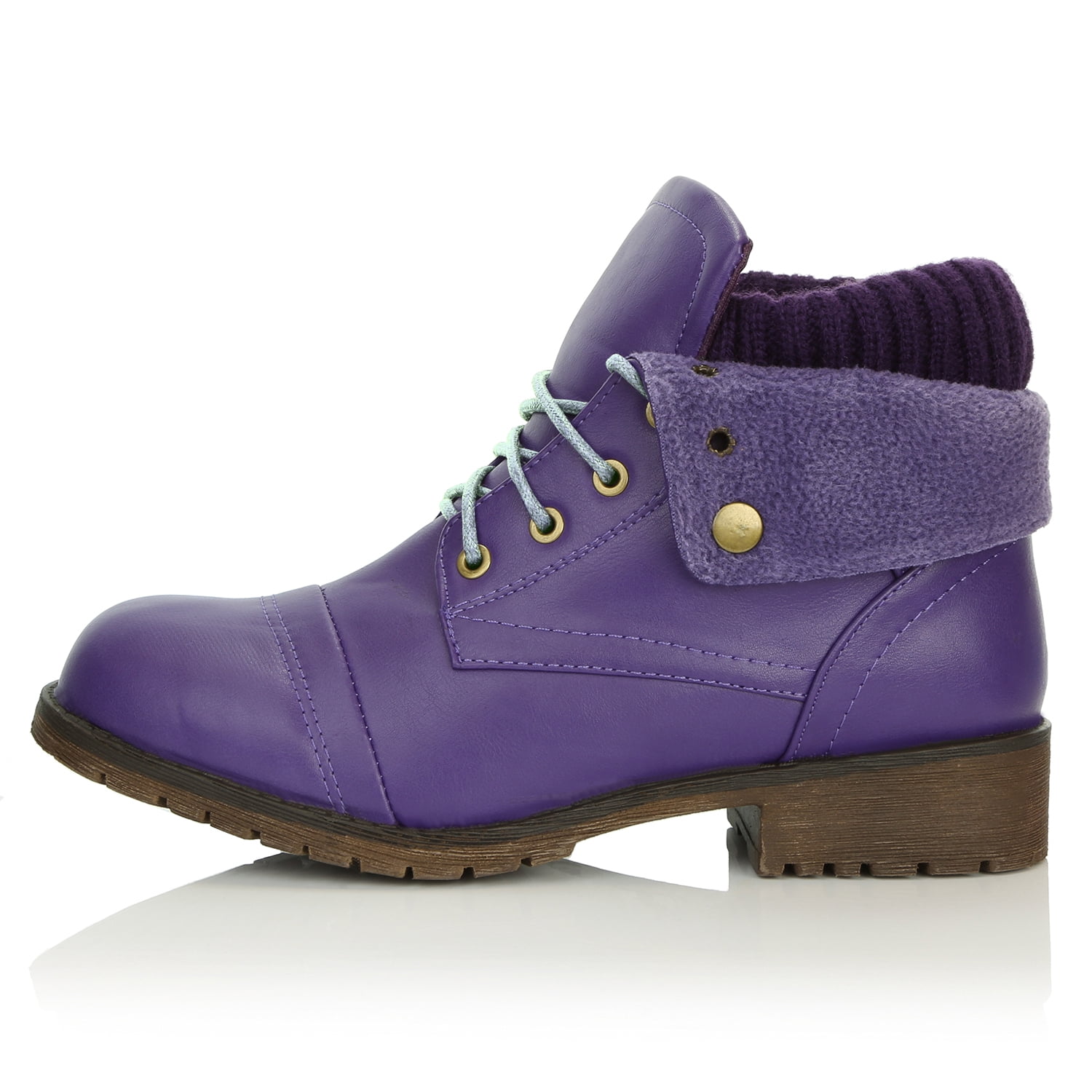 DailyShoes Women Combat Motorcycle 