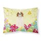 thumbnail image 1 of Funda De Almohada Estándar De Tela De San Bernardo Con Huevos De Pascua, 1 of 1