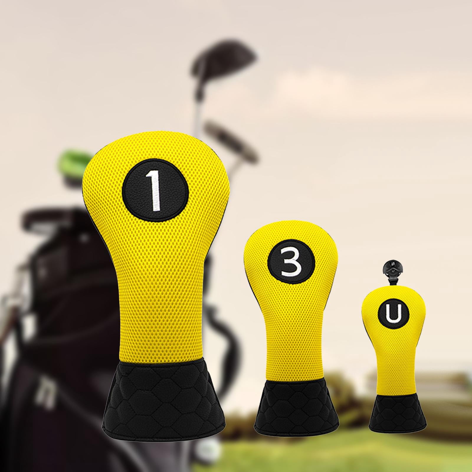 DimyFew Golf Wood Headcovers Golf Wood Head Covers Golf Driver Headcover Golf Club Head 1 3 U