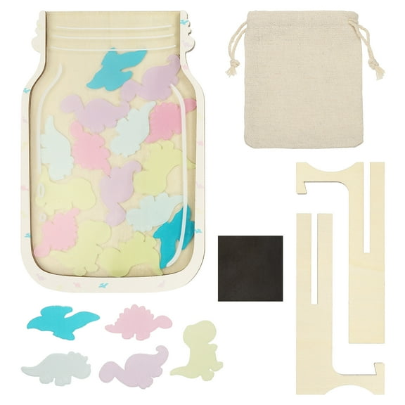 Uxcell 2 Pack Magnetic Reward Jar, Donut Jar Classroom Reward Chart for Good Behavior Home Management Classroom Tools, Mixed Color