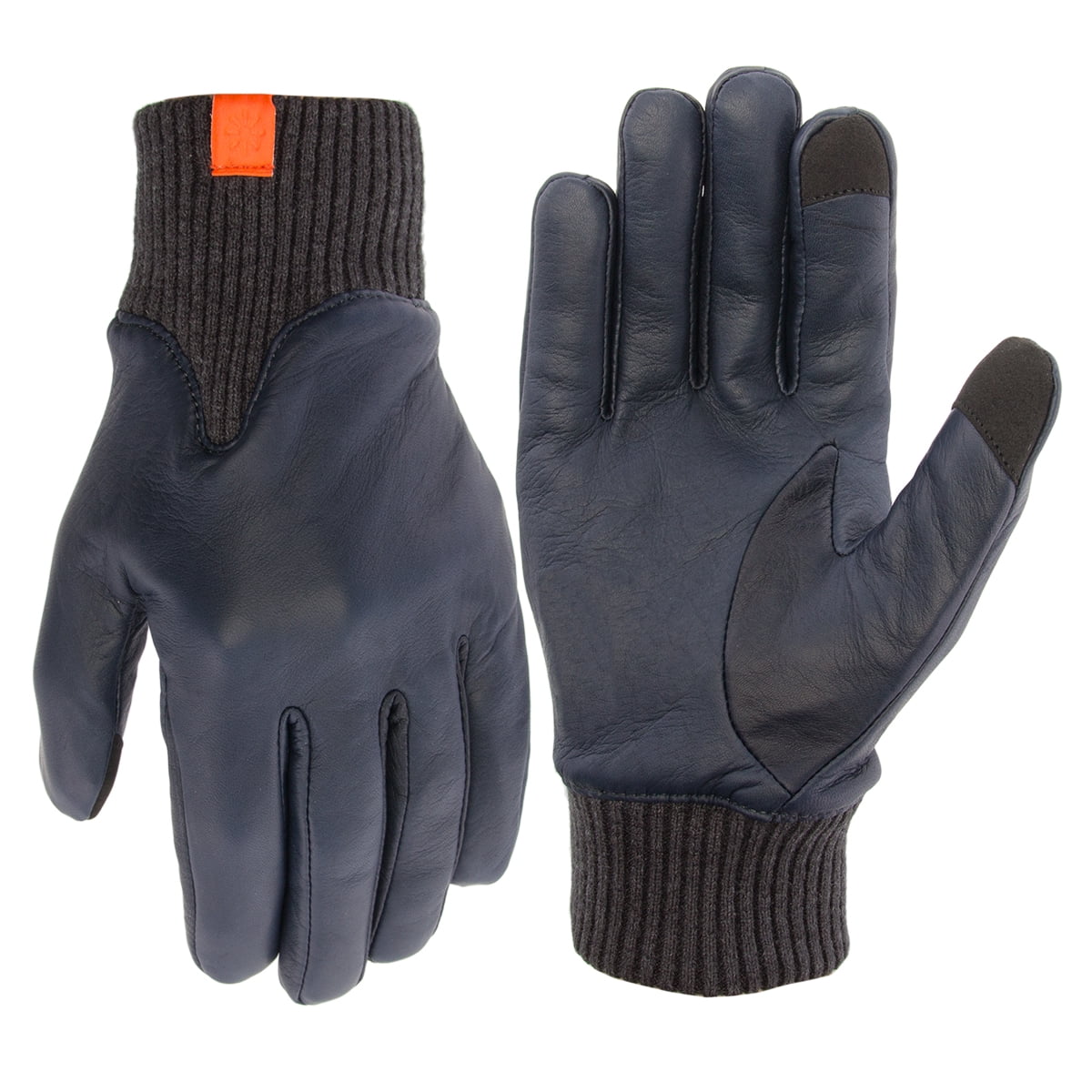 Honns Womens Genuine Leather Winter Gloves Tech Texting Touchscreen Warm Driving Grip by