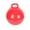 Red, variant on Red Pvc Inflatable Bouncing Ball Toy With Handle For Kids Adults Hopping Exercise Play