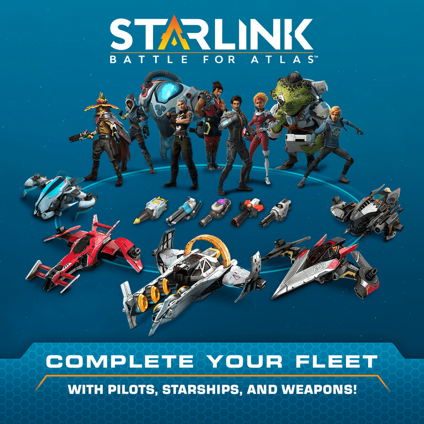 Starlink: Battle for Atlas Digital Star Fox Team Pilot Pack