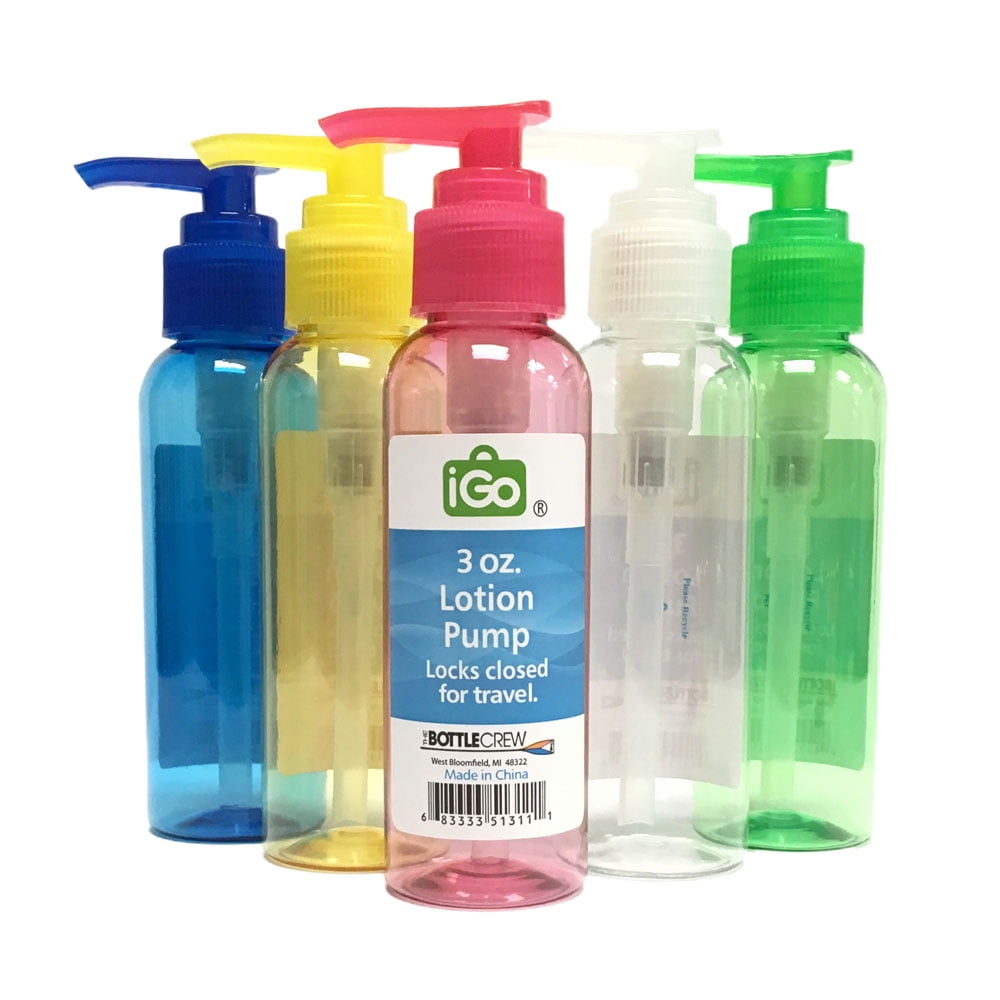 iGo 3oz Travel Lotion Pump, Plastic