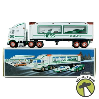 1988 Hess Toy Truck and Racer - Old Model with Working Lights and