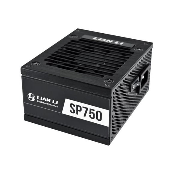 Lian Li SP750 - Power supply (internal) - SFX12V - 80 PLUS Gold - AC 100-240 V - 750 Watt - active PFC - black
