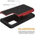 thumbnail image 4 of Samsung Galaxy A72 5G Phone Case, Military Grade 6 Feet Drop Test Protection Dual Layer Cover-Red, 4 of 4