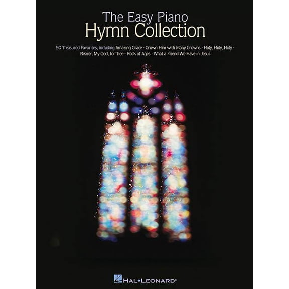Easy Piano (Hal Leonard) The Easy Piano Hymn Collection 50 Classic Hymns for Worship and Church Easy Piano Sheet Music Songbook for Beginners and, (Paperback)