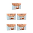 thumbnail image 2 of Injueey Floral Conejo Patrones A4 PVC Impermeable Archivo Sobre Bolsas de Almacenamiento Organizador Útiles Escolares Type1 NO1, 2 of 6