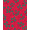 Red, Pattern 3, variant on ODIKA 2x3 Machine Washable Non-Slip Area Rug, Nordic Celebration Decorative Statement Accent High Traffic Rug, Red, 606991