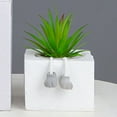 thumbnail image 4 of Ynlkorvg Desk Decor Clearance, Wind Simulation Succulent Small Potted Plant Creative Office Desktop Hanging Foot Doll Decoration Artificial Succulent Plant in Flower Pot Office Home Decor, 4 of 4
