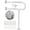 White, variant on Toilet Grab Bar with Leg 24x28 Inch,  White Knurled Toilet Support Bar with Toilet Paper Holder, Stainless Steel Wall & Floor Mounted Bathroom Support Rail for Seniors Elderly Disabled Pregnant