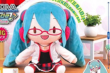 sega hatsune miku jumbo stuffed plush