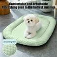 thumbnail image 5 of HongMinWen Cooling Pet Bed Mat, 4-Layer Breathable Ice Pad with Cloud Cotton Neck Support, Blue, Washable, Multiple Sizes for Dogs & Cats, 5 of 6