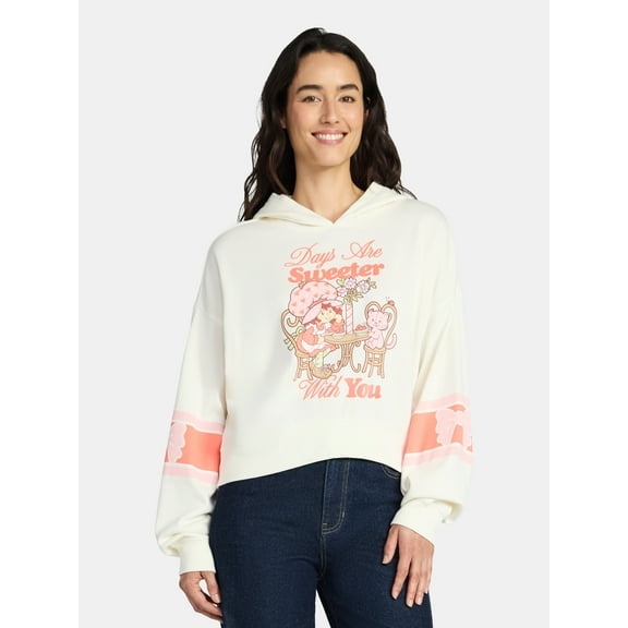 Strawberry Shortcake Women's Days Are Sweeter Graphic Hoodie, Sizes XXS-XXL