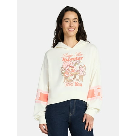 Strawberry Shortcake Women's Days Are Sweeter Graphic Hoodie, Sizes XXS-XXL