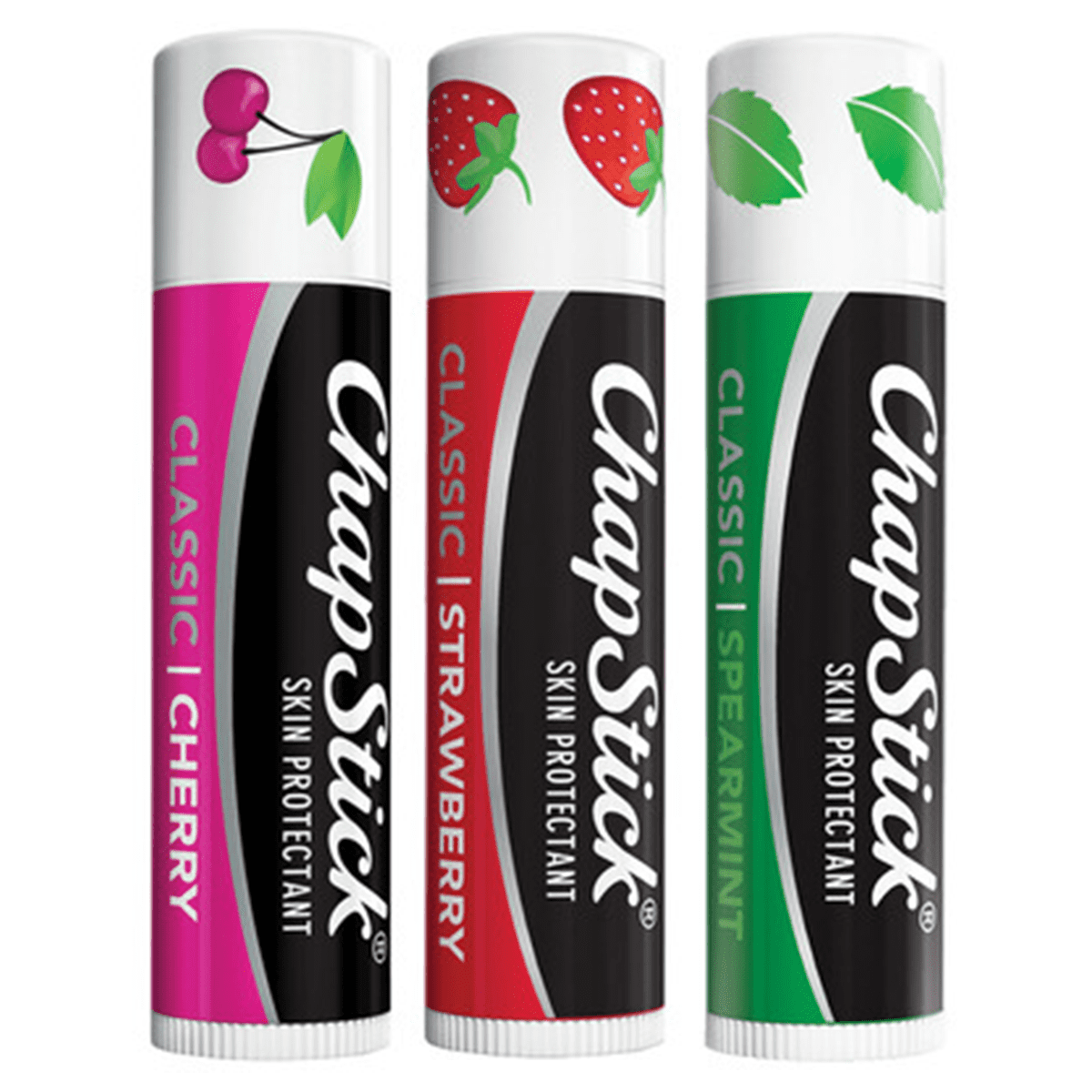Chap Stick Classic Variety Skin Protectant Sticks, 0.15 oz, 3 count