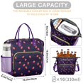 thumbnail image 5 of Insulated Lunch Bag Women, Leakproof Large Lunch Box, Reusable Lunch Cooler Bag with Adjustable Strap, Lunch Tote Bag for Work Women,Strawberry Pattern Lunch Tote Bags Gifts for Woman, Mom, 5 of 6