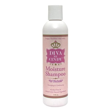 Diva By Cindy Moisture Conditioner For All Hair Types 8 Oz.